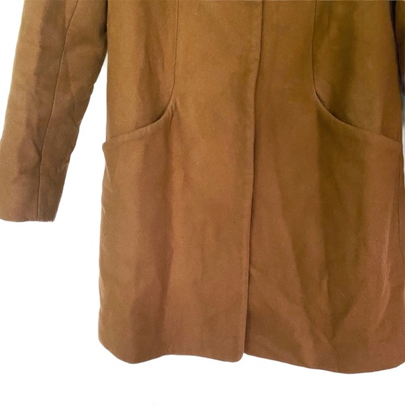 Aritzia Coat The Cocoon Virgin Wool Cashmere Winter Mid-Length Cigar M FLAWED - Picture 3 of 15